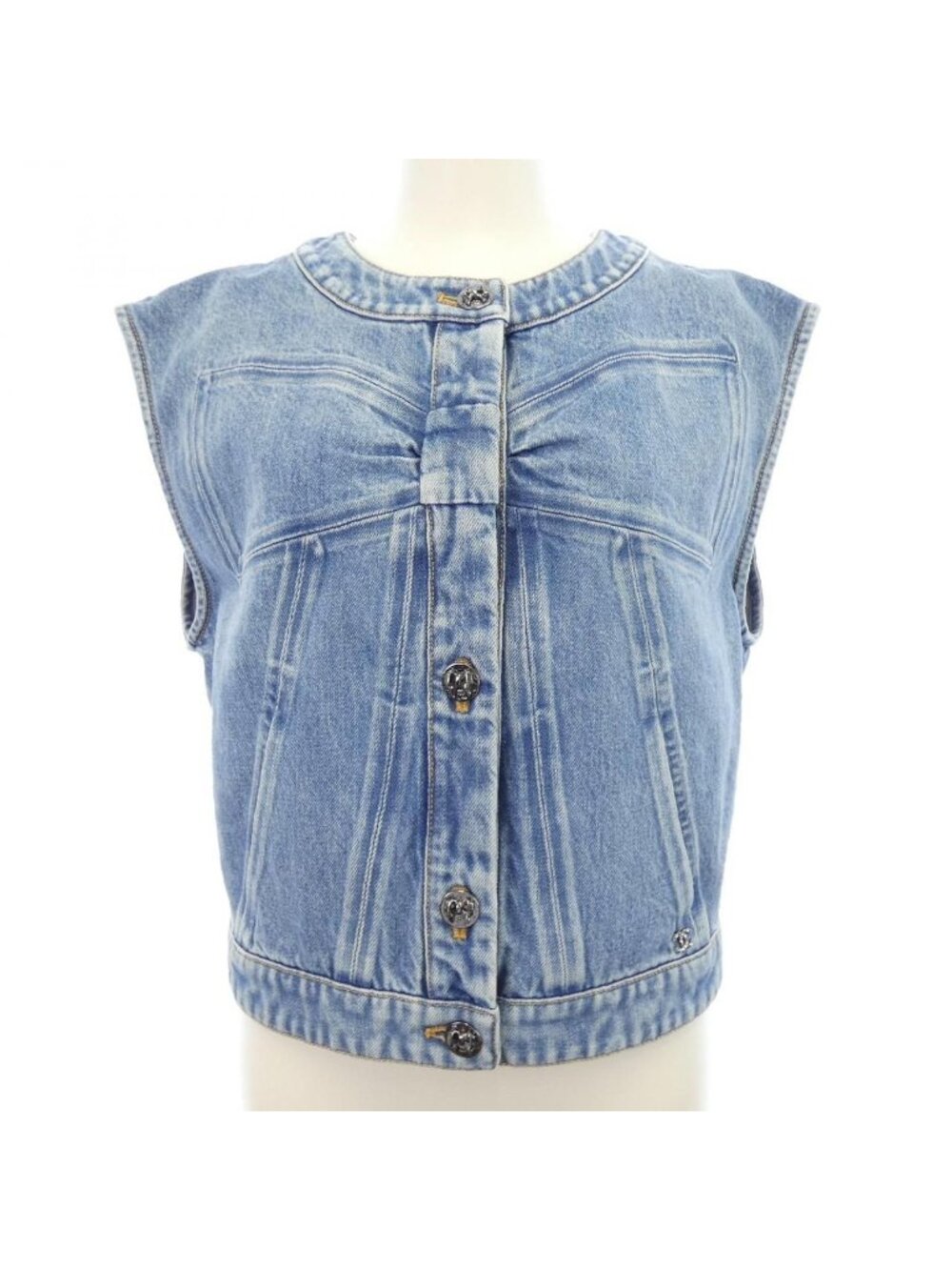 Chanel Vest Blue